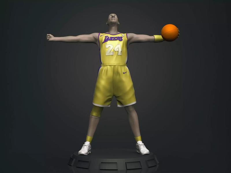 Kobe Bryant 3D Printable 9