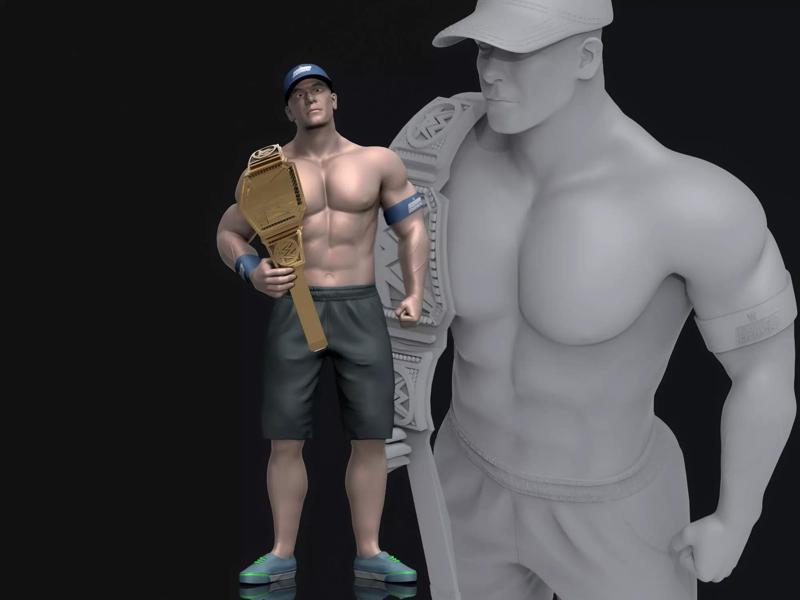 John Cena 3D Printable