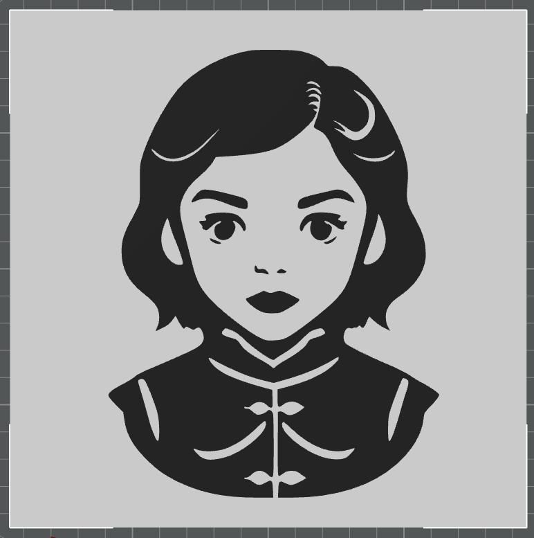 art wall/picture on the wall  Game Thrones Dacey Mormont