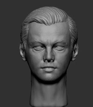 LEONARDO DICAPRIO HEAD SCULPT