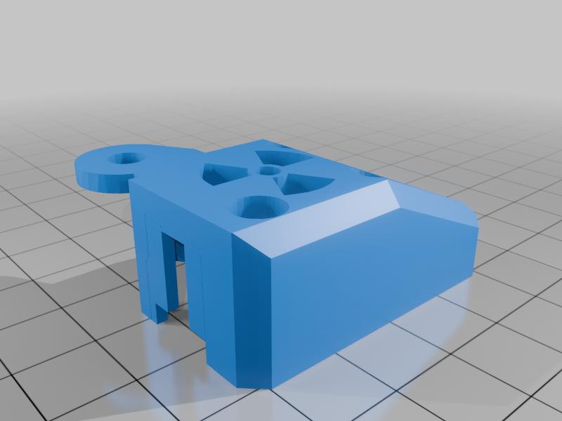 Radiated K2 Plus HotEnd ptfe Bowden Fix