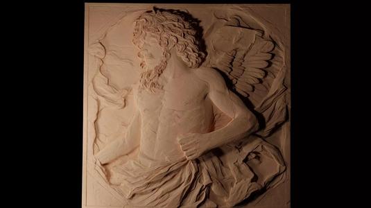 Belgarath The Belgariad CNC 3d Print High Relief Sand Casting
