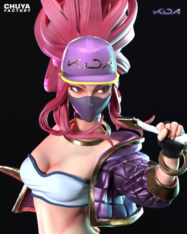 KDA Akali  Neon Rogue of the Mic and Shadows