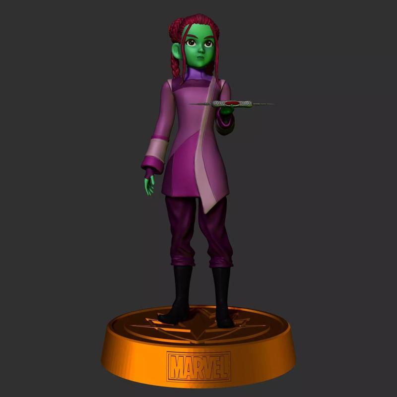 Kid Gamora - Infinity War Version