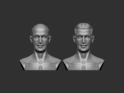 Male Head 1