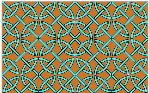 3D Ceramic pattern template