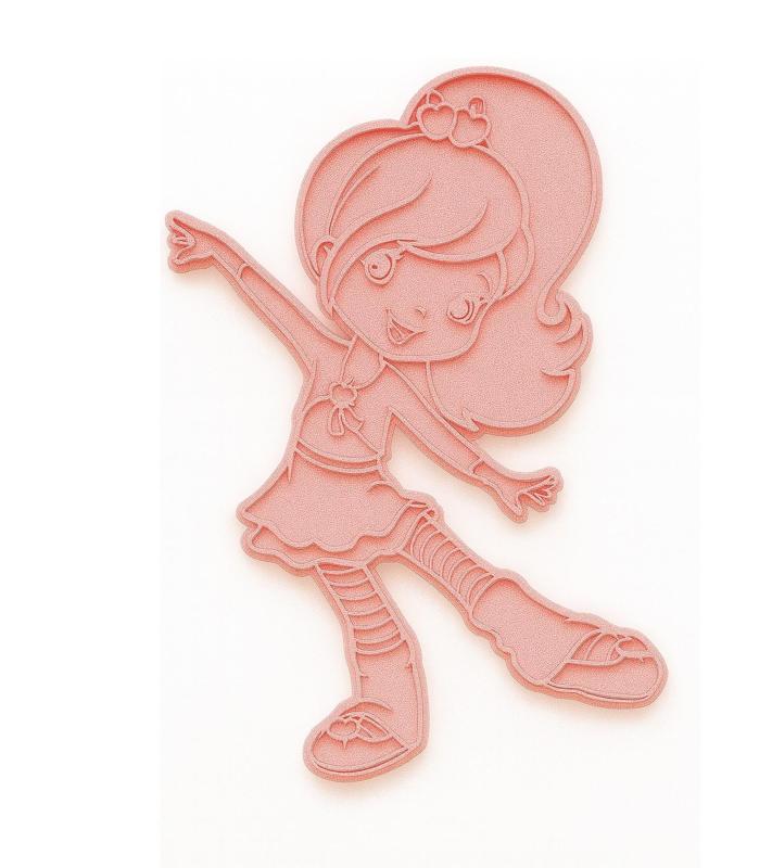 Strawberry Ballerina Cookie Cutter