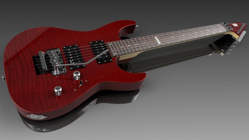 LTD M100FM Electric Guitar