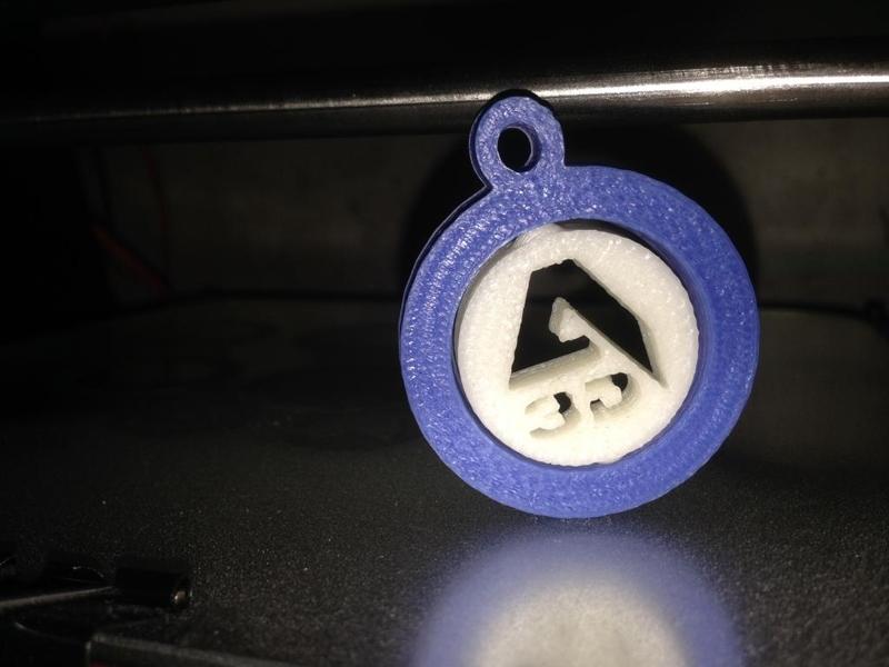 Llavero logo Createc 3D