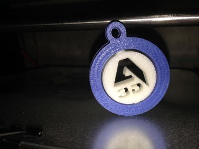 Llavero logo Createc 3D