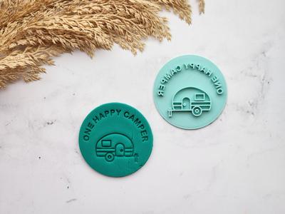 One Happy Camper Cookie Cutter