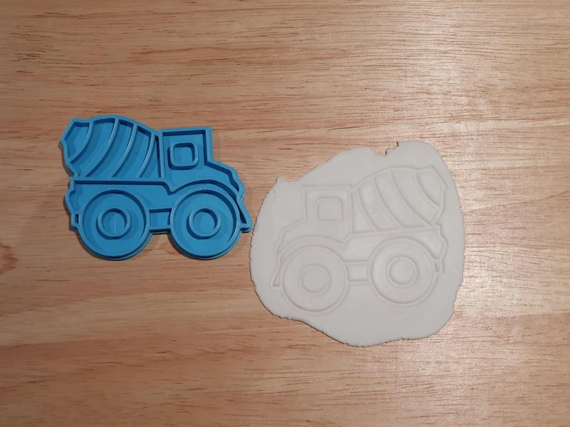 Concrete Truck Cookie Cutter