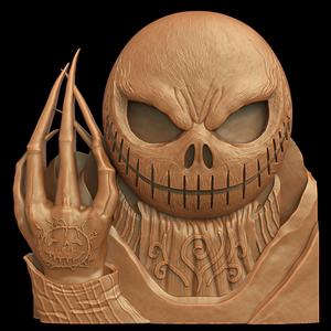 3D Model STL File for CNC Router Laser & 3D Printer 4056 Santa Claus, Holidays 204