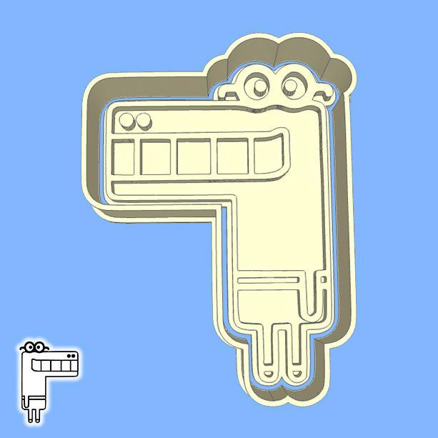 Hey Duggee cookie cutters - Happy (style 1)