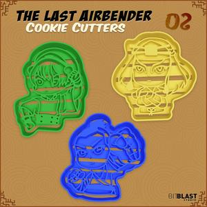 The Last Airbender Cookie Cutters Pack 2