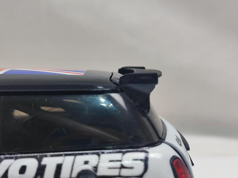 Mini Cooper S G-Wing GT Spoiler Roof hatchback R50 R53 R56 R60 scale Models