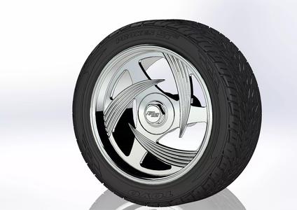 Custom wheels HRBB ULT1 for your scale model