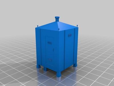 ho scale signal shed