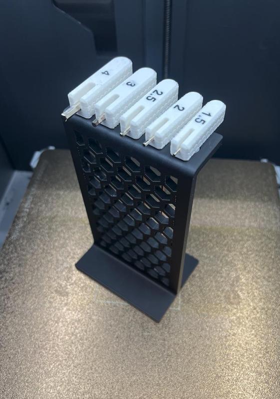 Hexagonal Key Protector Tool with Holder