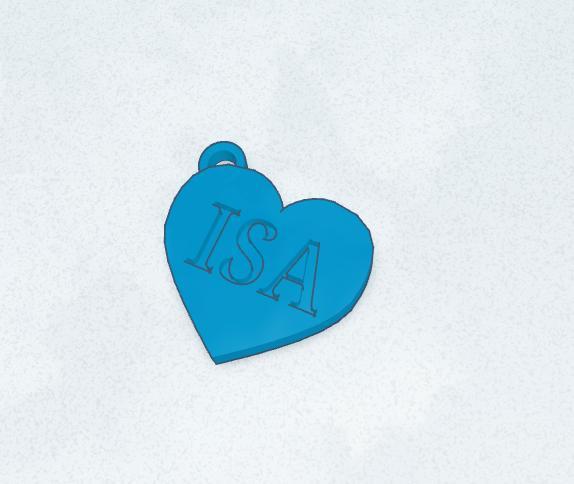 Key ring Isa