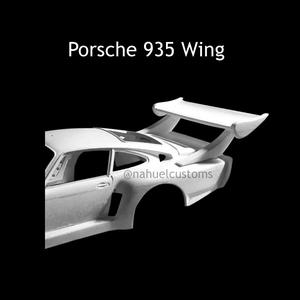 Custom Porsche 935 Wing - For Custom diecast, RC, Slot