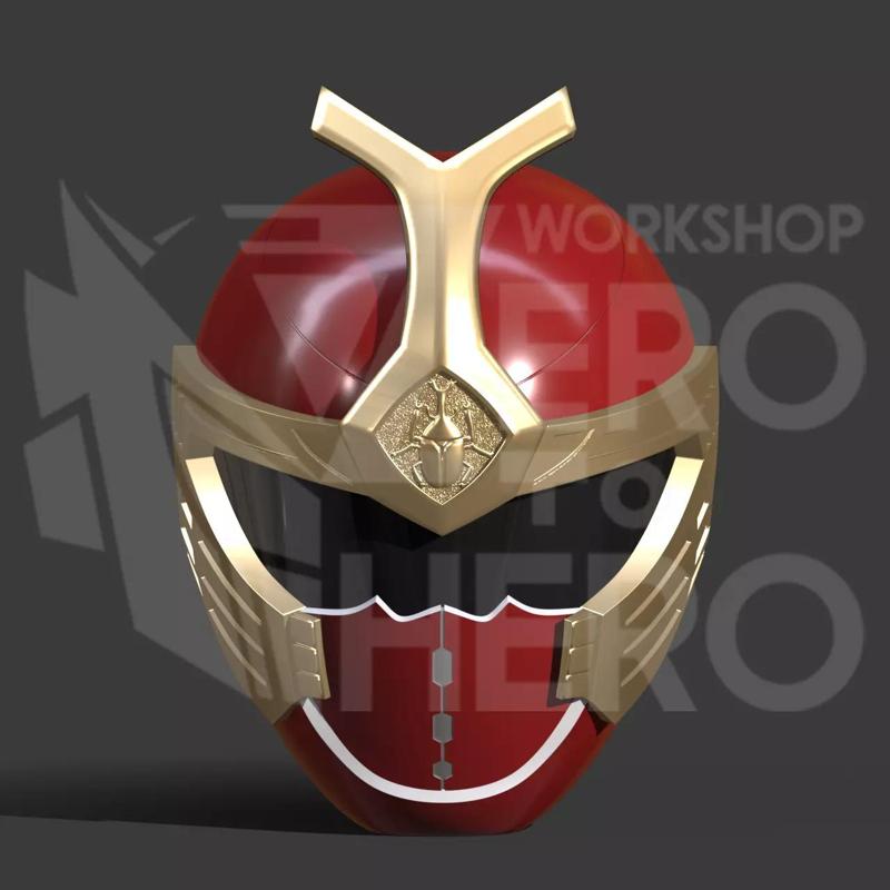 Power Ranger Ninja Strom - Hurricanegers KabutoRaiger Helmet