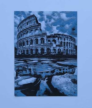 Rome in Relief: The Colosseum in 3D - Printable Artwork