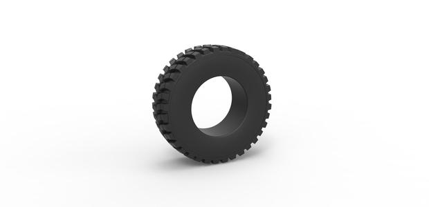 Diecast Tractor tire 8 Scale 1:25
