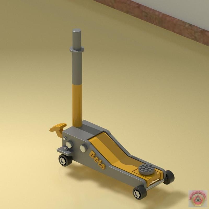 HYDRAULIC CAR JACK LIFTER SHORT