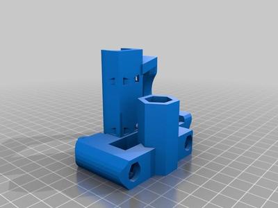 Prusa i2 motor X end with built-in Z endstop activator