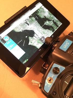 Nexus7 2013 mount for 3DR IRIS