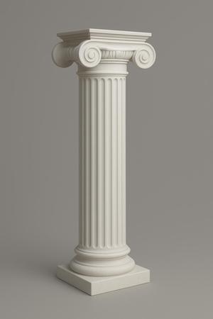 Romanesque Gothic columns