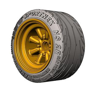 WATANABE wheels and tires 1-64 scale