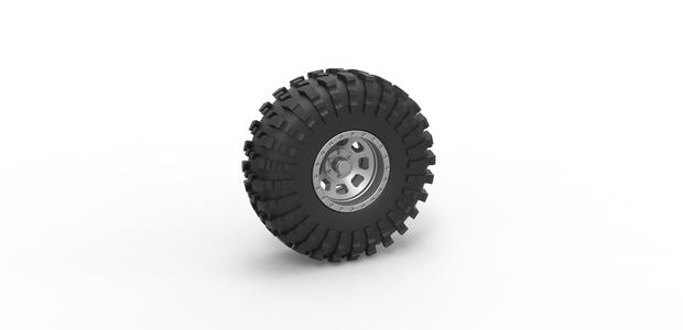 Diecast Wheel of Rock bouncer Scale 1 to 25