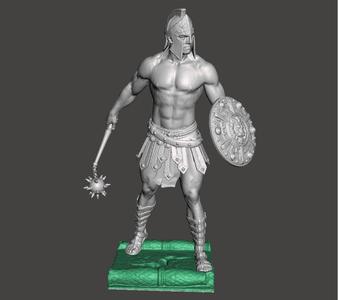 Gladiator by Redxvb - Smoothed and sliced (Choice of sword or Flail)