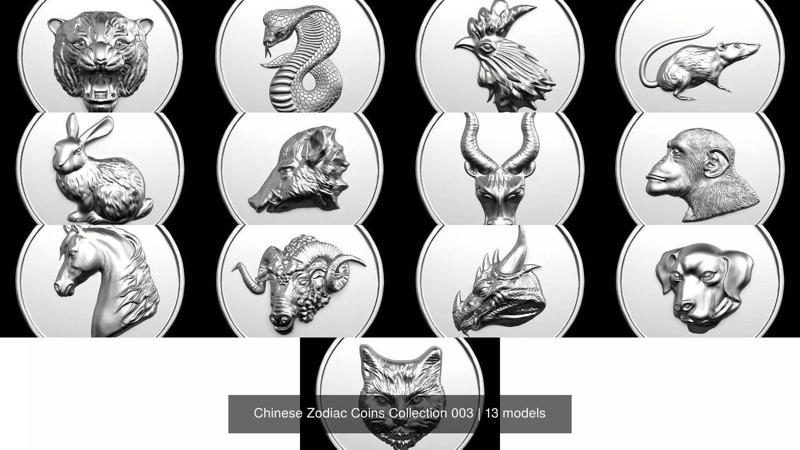 Chinese Zodiac Coins Collection 003