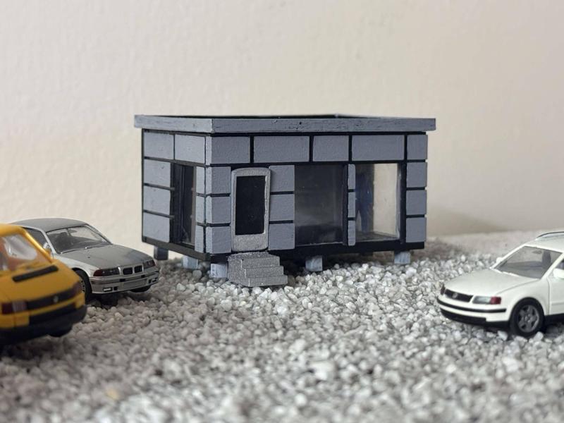 Car dealership h0 1:87