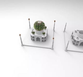Mini Taj Mahal Pot