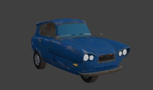 Disney Cars - Tomber (Citroën 2CV) - Rusty Tow Truck STL - 3D Printable Model