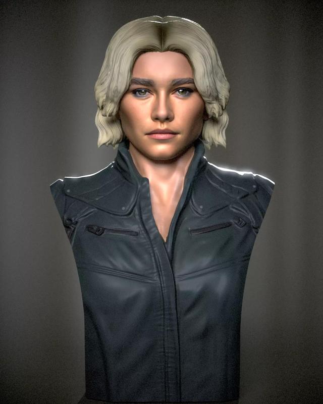 Marvel Yelena Florence Pugh Thunderbolts bust