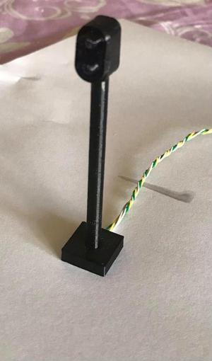 Model Trains Scale HO 2 Positions Traffic Light