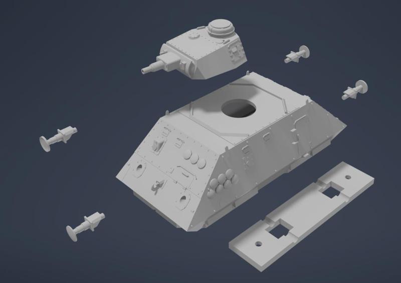 Artilleriewagen (1/87 HO)