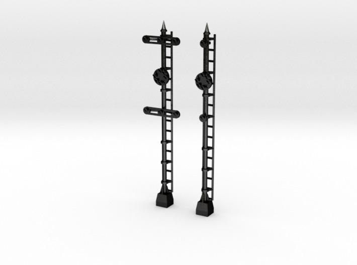 HO Scale B&O Color Position Light Signal Masts