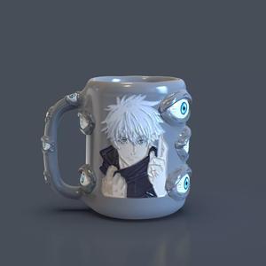 Mug Cup Taza Satoru Gojo Jujutsu Kaisen