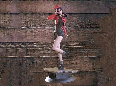 Misato Evangelion 3D Model Ready to Print