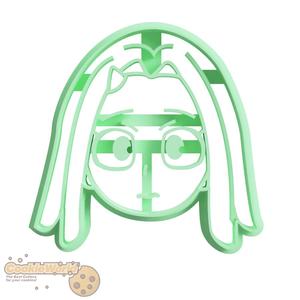 Eri My Hero Academy cookie cutter & stamp