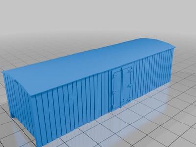 1860s 29' Reefer (HO SCALE)