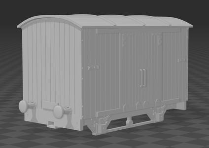 HO/OO TTTE Lynton & Barnstaple Van V2 NEM