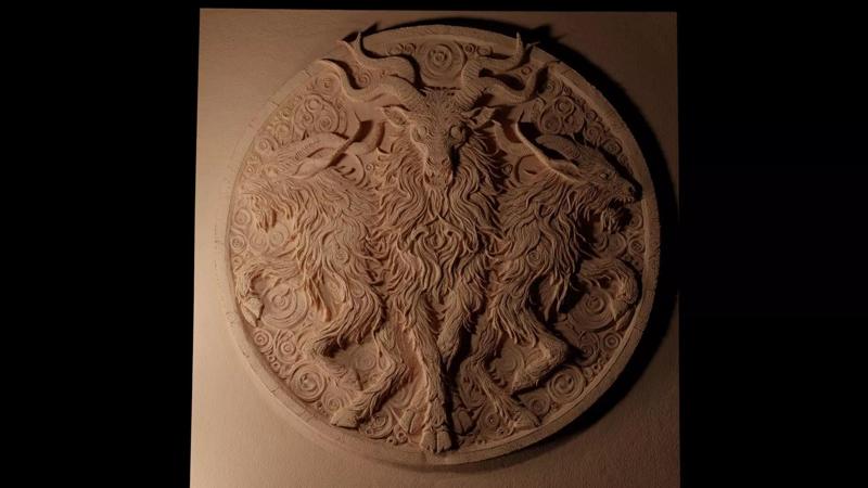 Nuckelavee CNC 3d Print High Relief Sand Casting