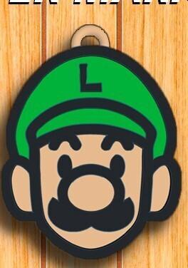 Luigi keychain